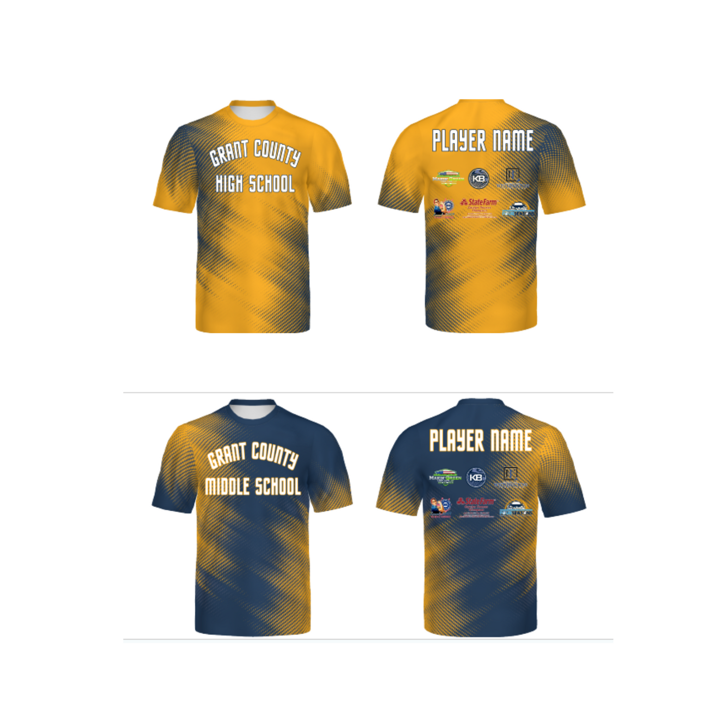 SHORT SLEEVE 100% POLYESTER SUBLIMATED TEE SHIRT